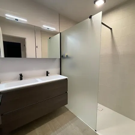 Near Sandy In Belgium Nieuwpoort